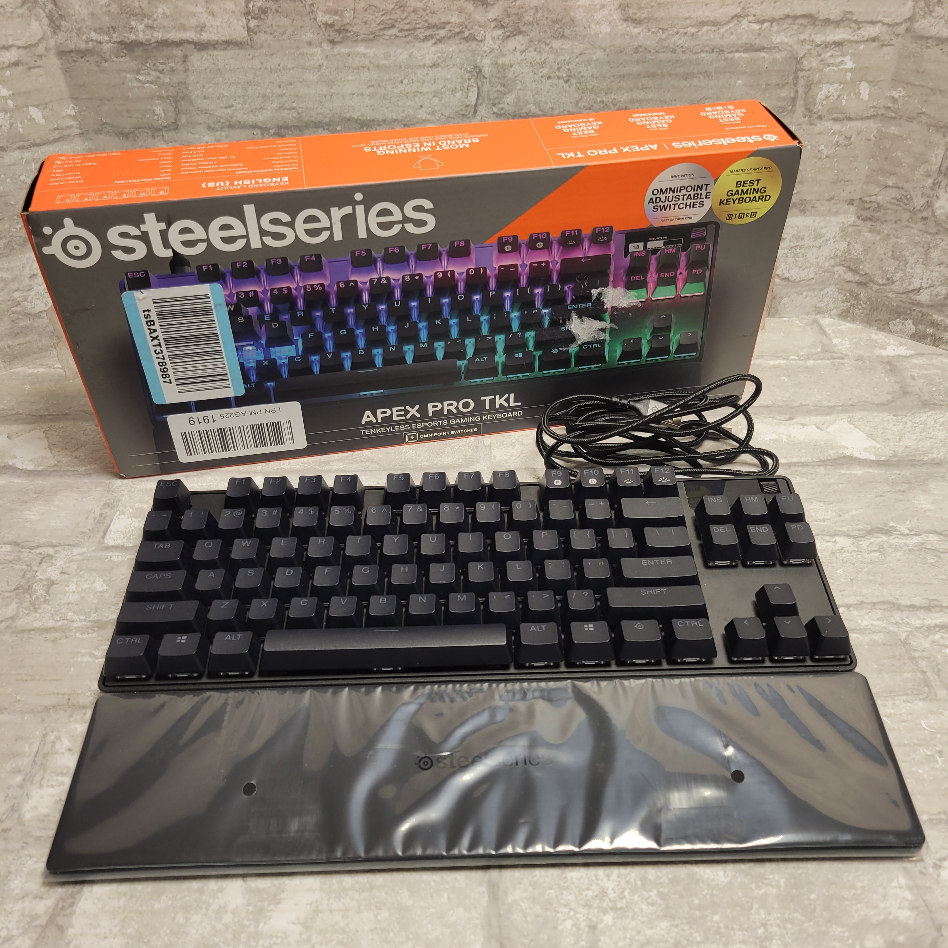 SteelSeries Apex Pro TKL 2023 Gaming Keyboard - Adjustable Actuation (8073595748590)